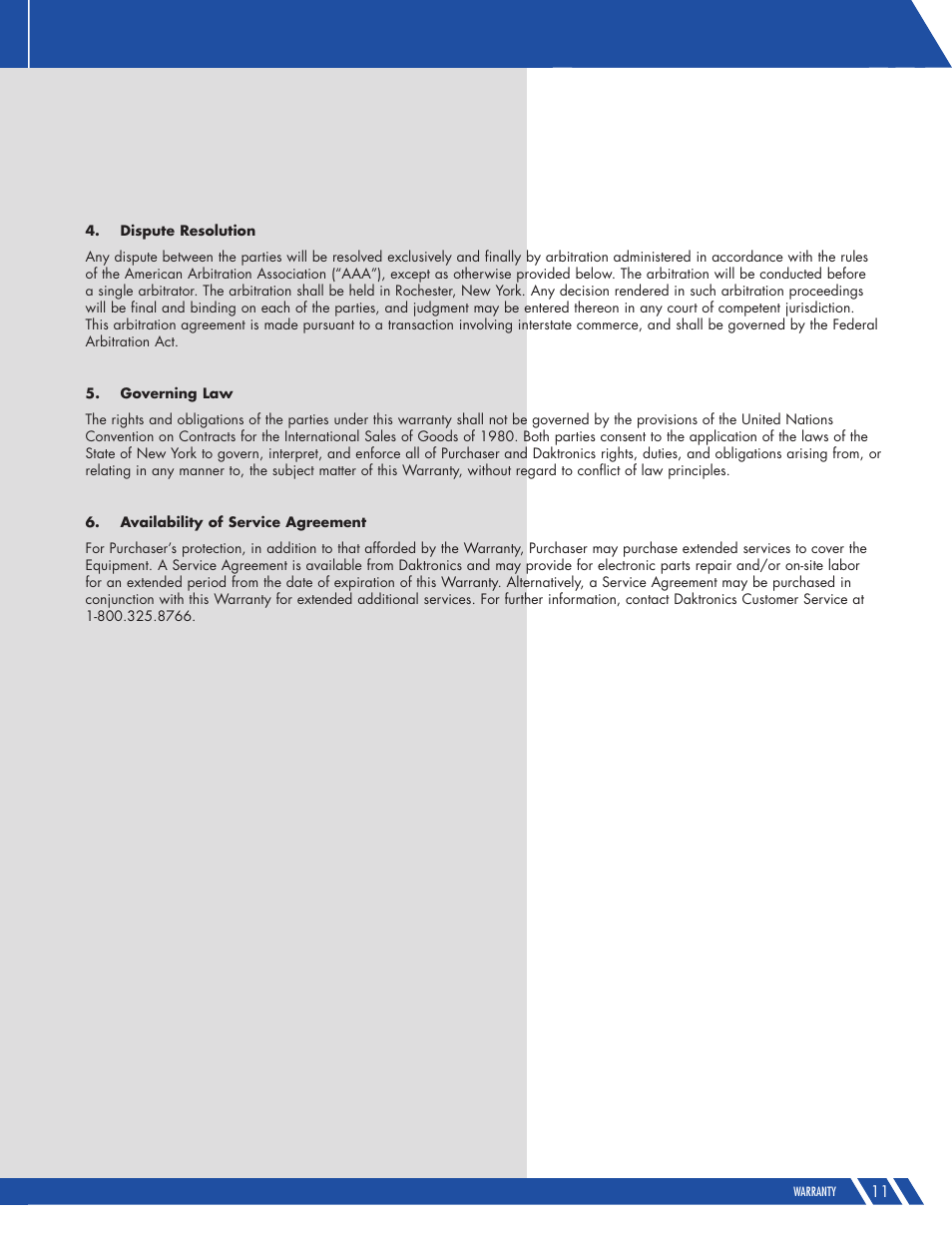 Daktronics Hoist Operation and Maintenance Manual User Manual | Page 13 / 14