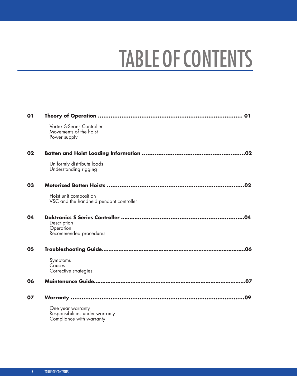 Daktronics Hoist Operation and Maintenance Manual User Manual | Page 3 / 14