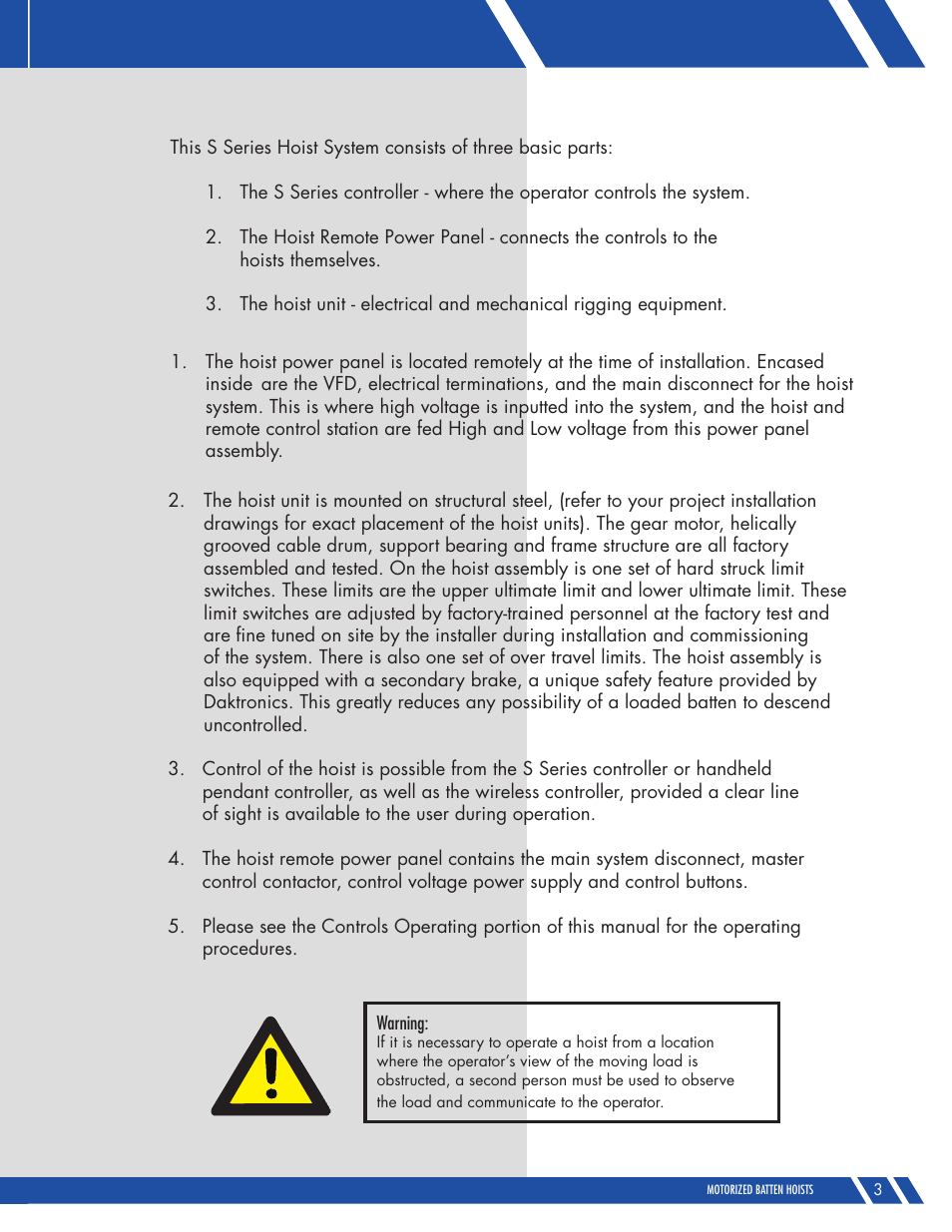 Daktronics Hoist Operation and Maintenance Manual User Manual | Page 6 / 14