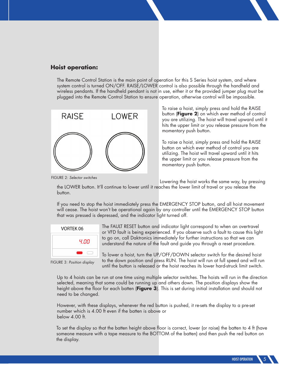 Daktronics Hoist Operation and Maintenance Manual User Manual | Page 8 / 14