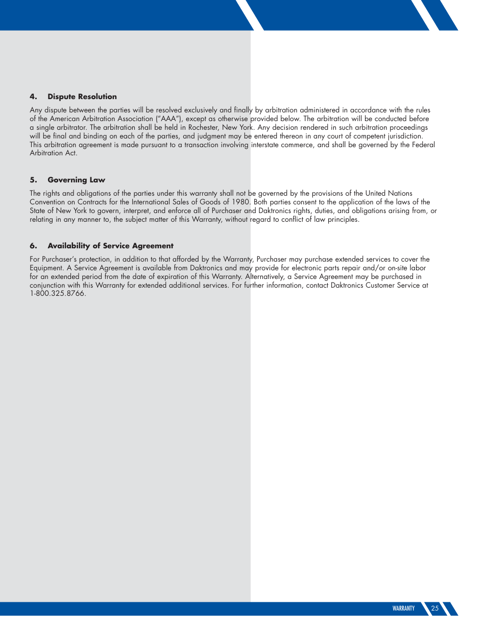 Daktronics M SERIES User Manual | Page 23 / 24
