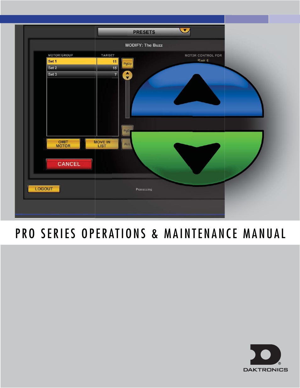 Daktronics Pro Series Operations and Maintenance Manual User Manual | 118 pages