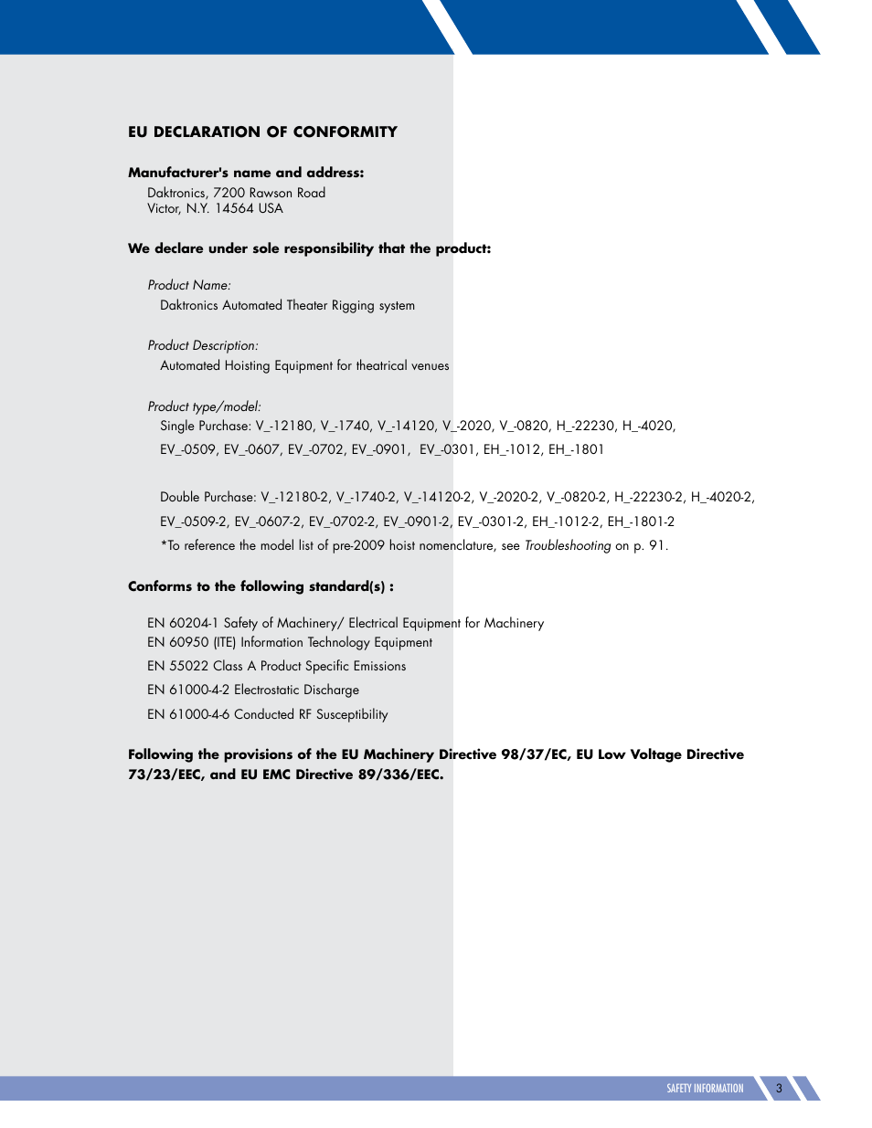 Daktronics Pro Series Operations and Maintenance Manual User Manual | Page 10 / 118