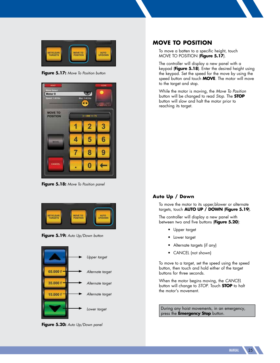 Move to position | Daktronics Pro Series Operations and Maintenance Manual User Manual | Page 32 / 118