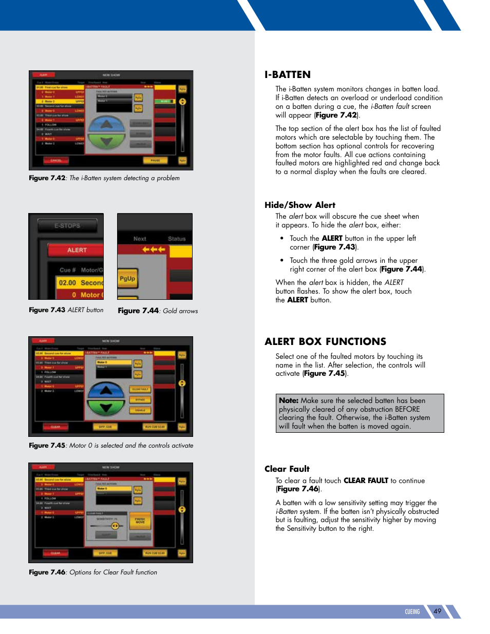 I-batten, Alert box functions | Daktronics Pro Series Operations and Maintenance Manual User Manual | Page 56 / 118