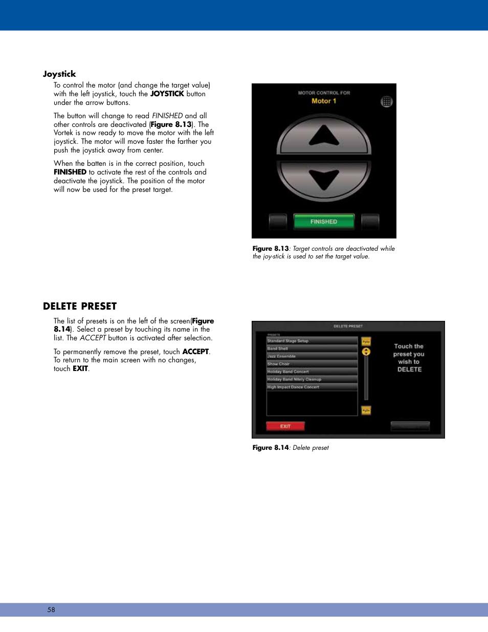 Delete preset | Daktronics Pro Series Operations and Maintenance Manual User Manual | Page 65 / 118