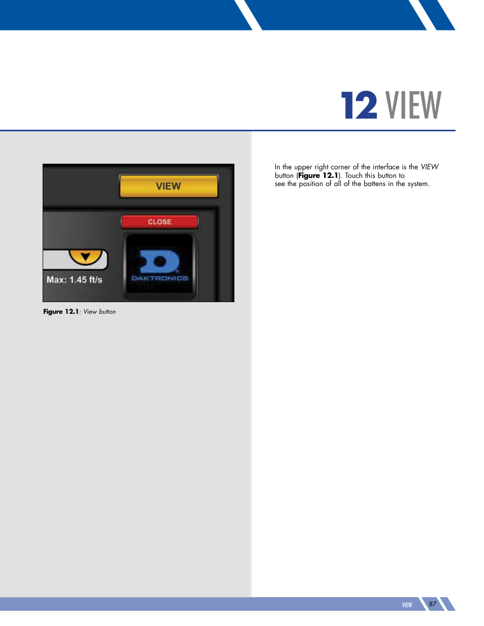 View | Daktronics Pro Series Operations and Maintenance Manual User Manual | Page 94 / 118