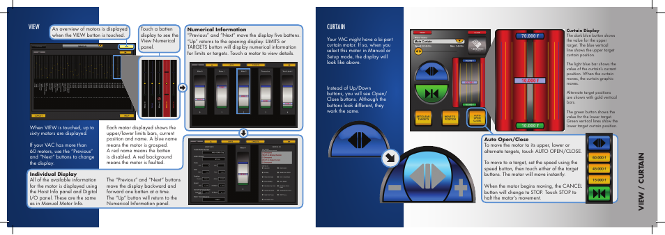 View, Curtain, Vie w / cu r ta in | Daktronics Pro Series Quick Start Manual User Manual | Page 11 / 11