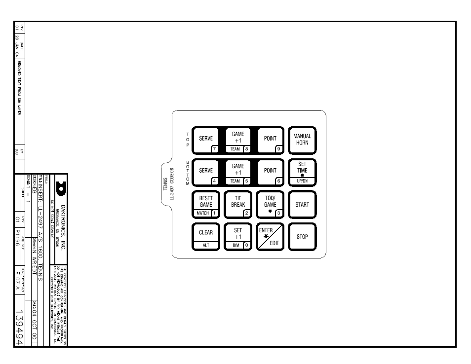 Daktronics All Sport 1600 Series User Manual | Page 72 / 92