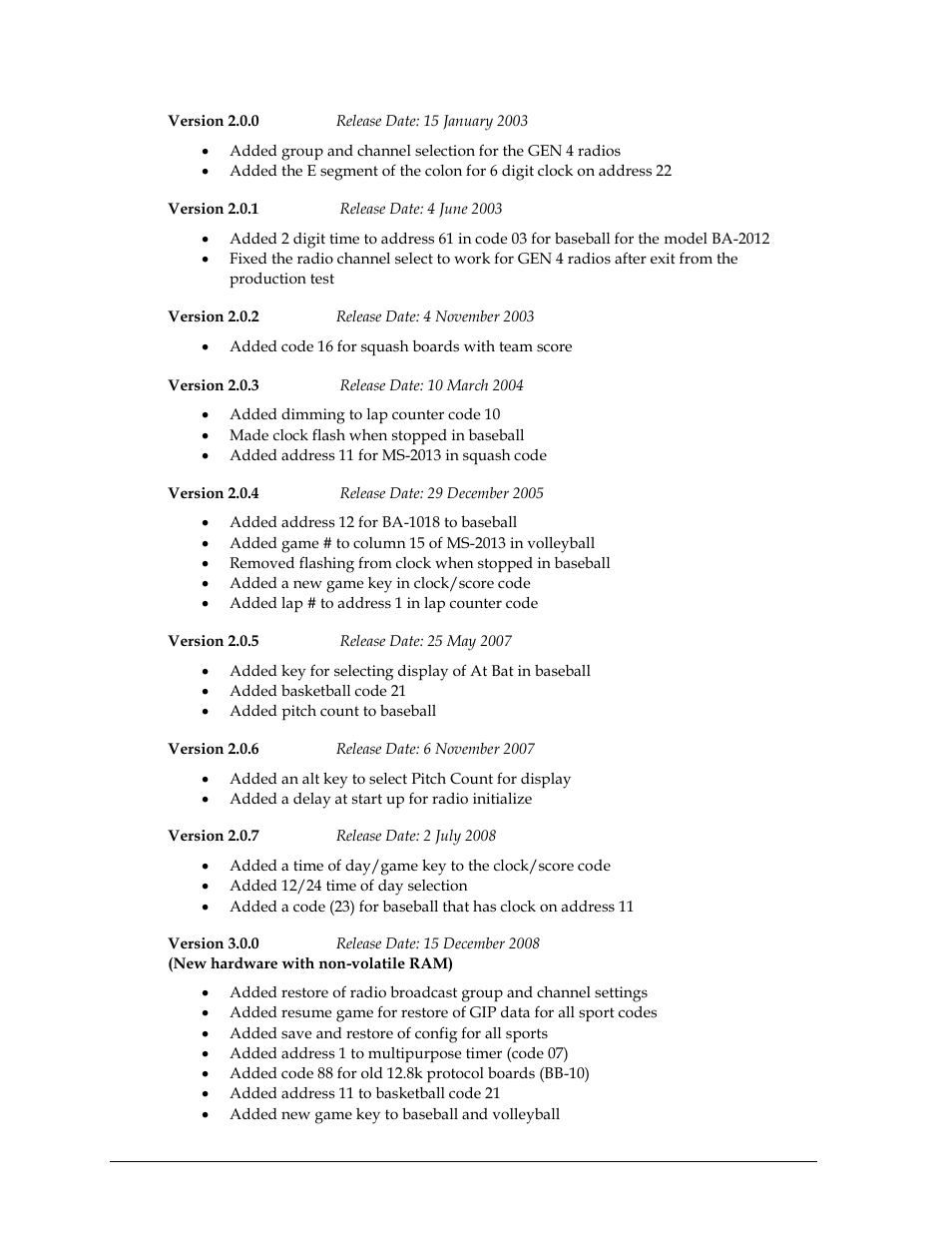 Daktronics All Sport 1600 Series User Manual | Page 86 / 92