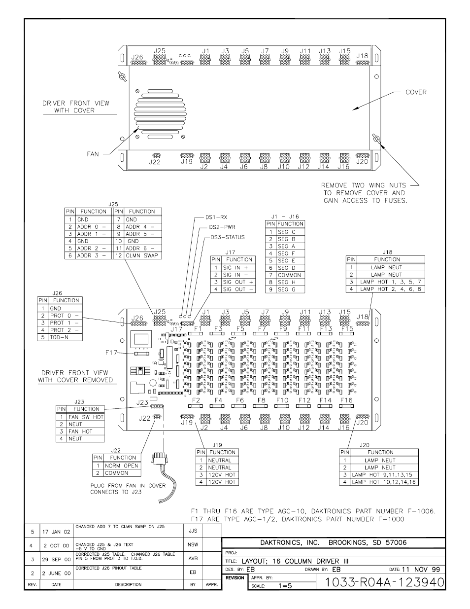 Daktronics All Sport 3000 Series User Manual | Page 137 / 138