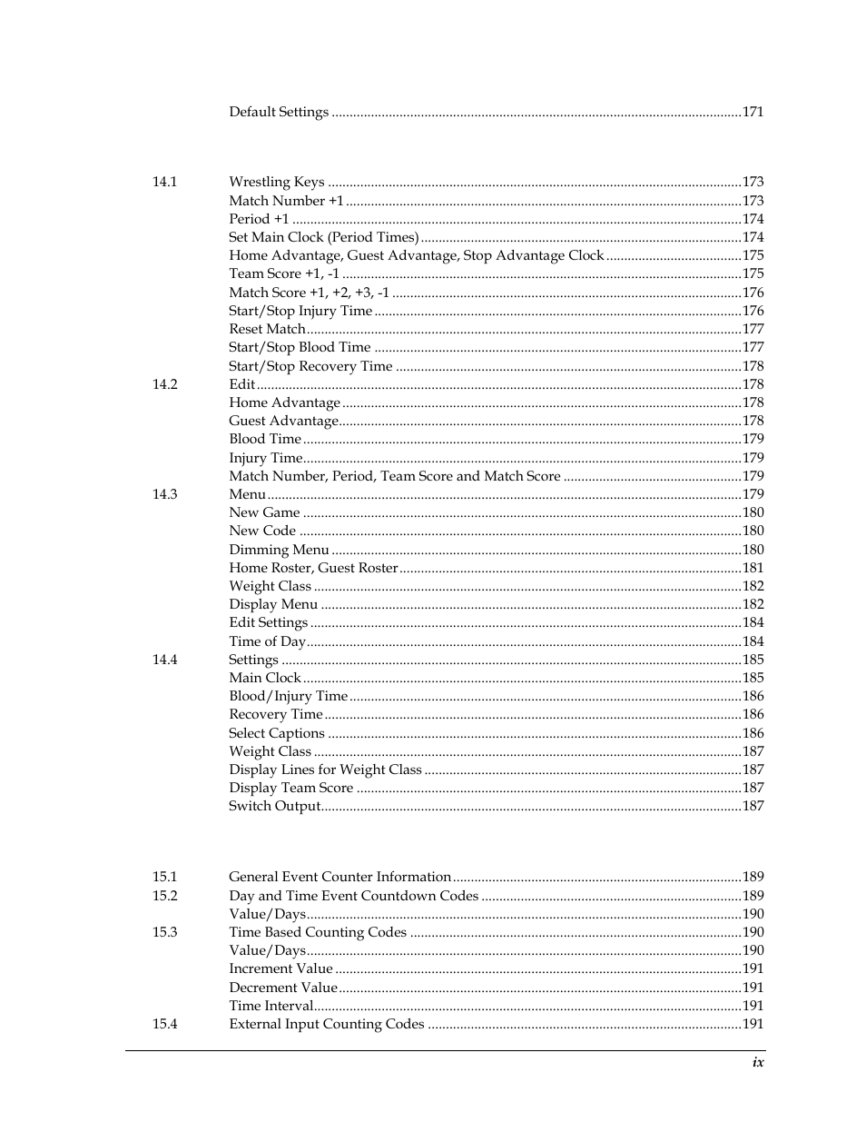 Daktronics All Sport 5000 Series Operation Manual User Manual | Page 11 / 410