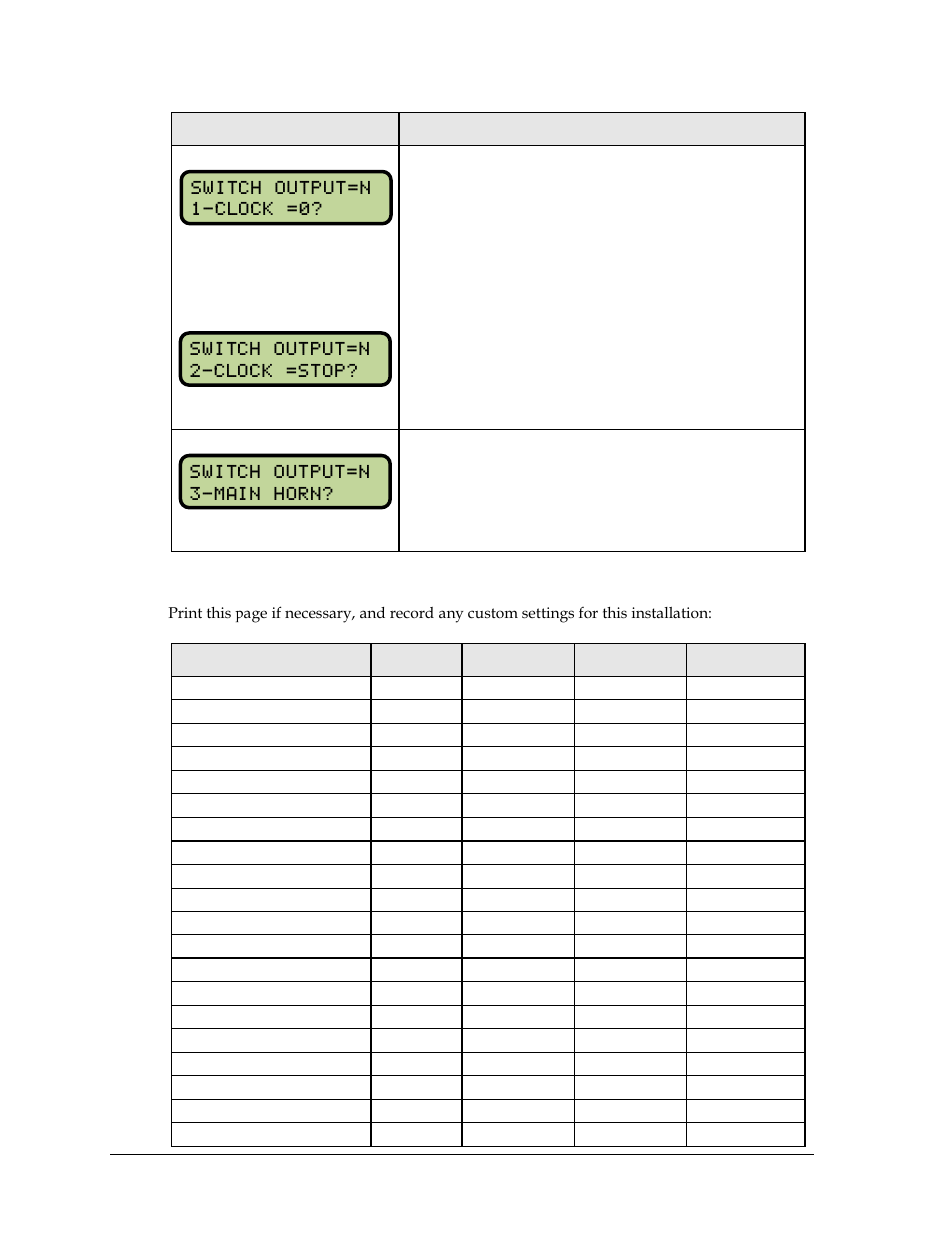 Default settings | Daktronics All Sport 5000 Series Operation Manual User Manual | Page 118 / 410