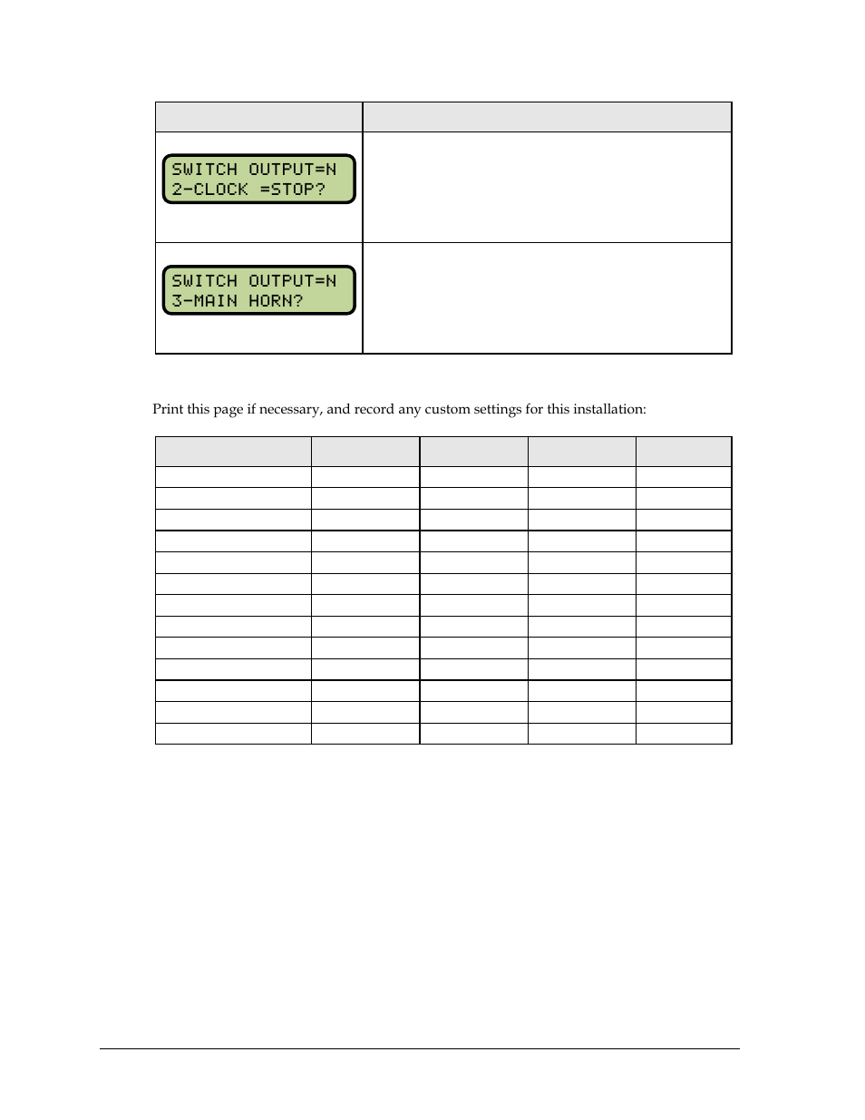 Default settings | Daktronics All Sport 5000 Series Operation Manual User Manual | Page 276 / 410
