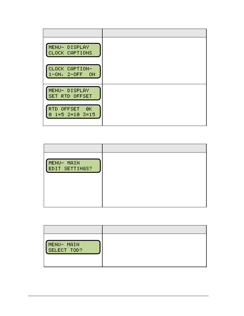Settings, Time of day | Daktronics All Sport 5000 Series Operation Manual User Manual | Page 286 / 410