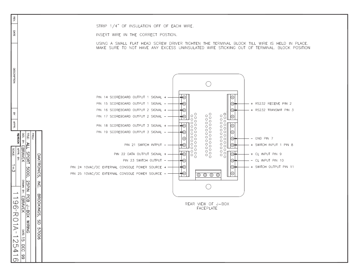 Daktronics All Sport 5000 Series Operation Manual User Manual | Page 314 / 410