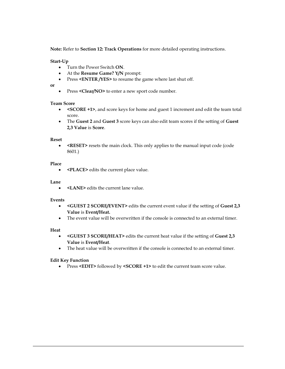 Track | Daktronics All Sport 5000 Series Operation Manual User Manual | Page 386 / 410