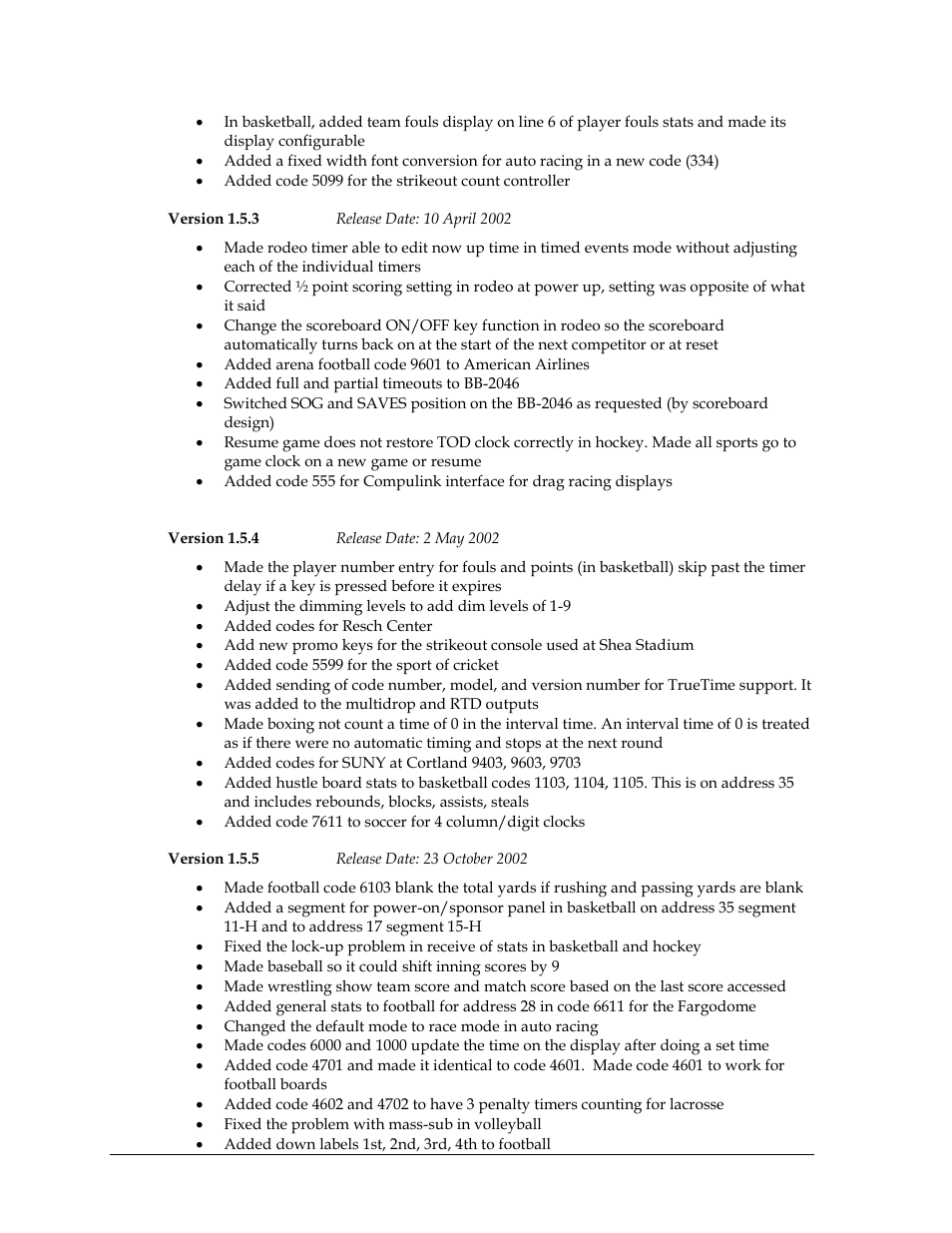 Daktronics All Sport 5000 Series Operation Manual User Manual | Page 396 / 410