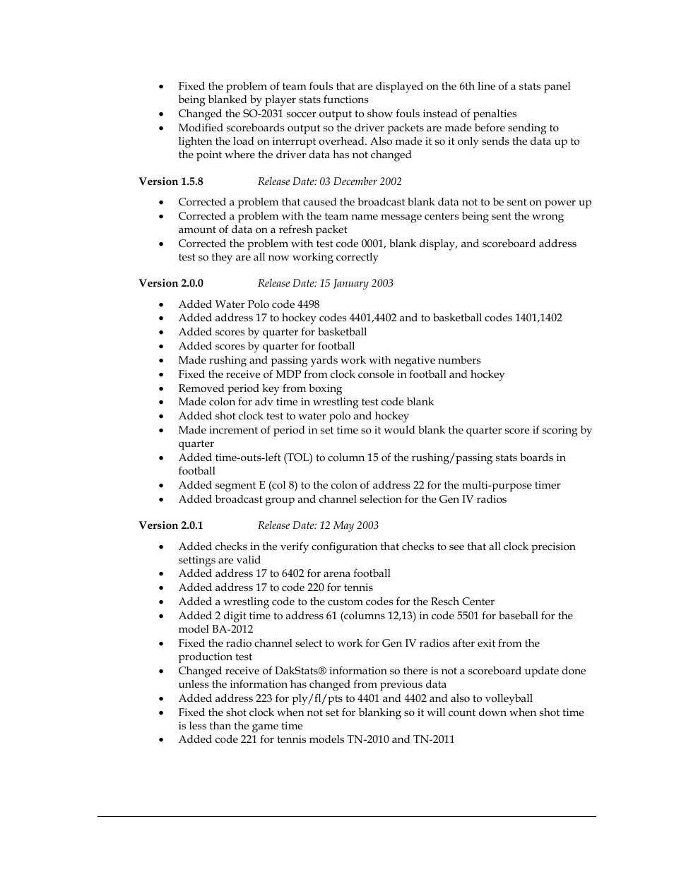 Daktronics All Sport 5000 Series Operation Manual User Manual | Page 397 / 410