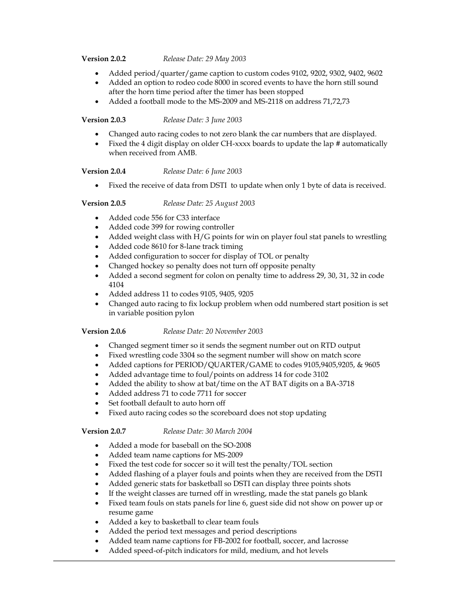 Daktronics All Sport 5000 Series Operation Manual User Manual | Page 398 / 410