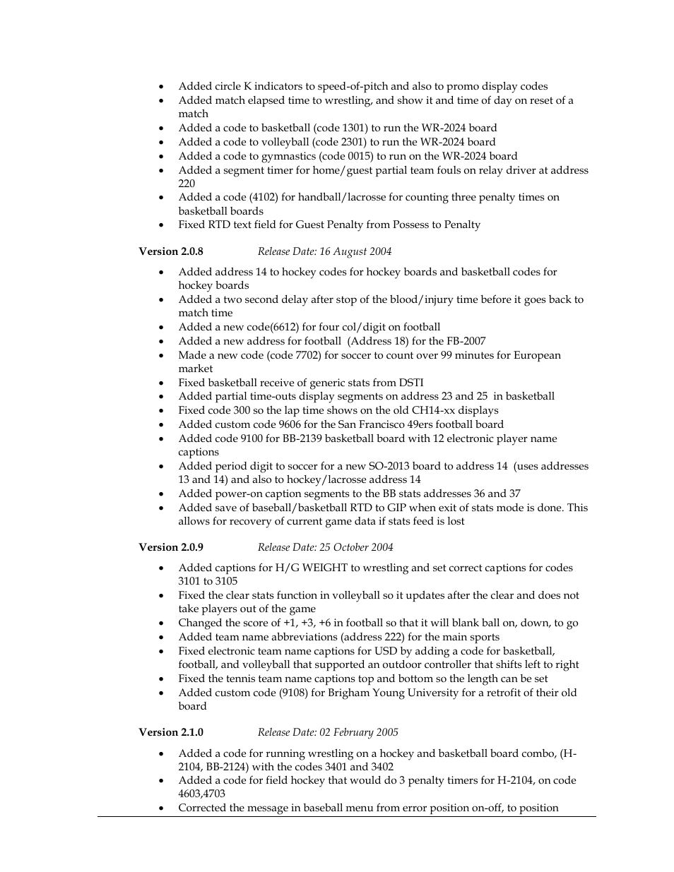 Daktronics All Sport 5000 Series Operation Manual User Manual | Page 399 / 410