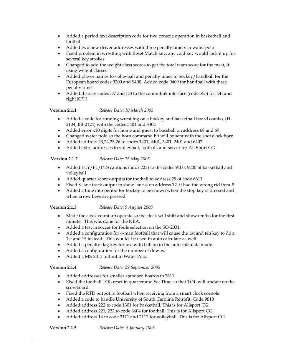 Daktronics All Sport 5000 Series Operation Manual User Manual | Page 400 / 410