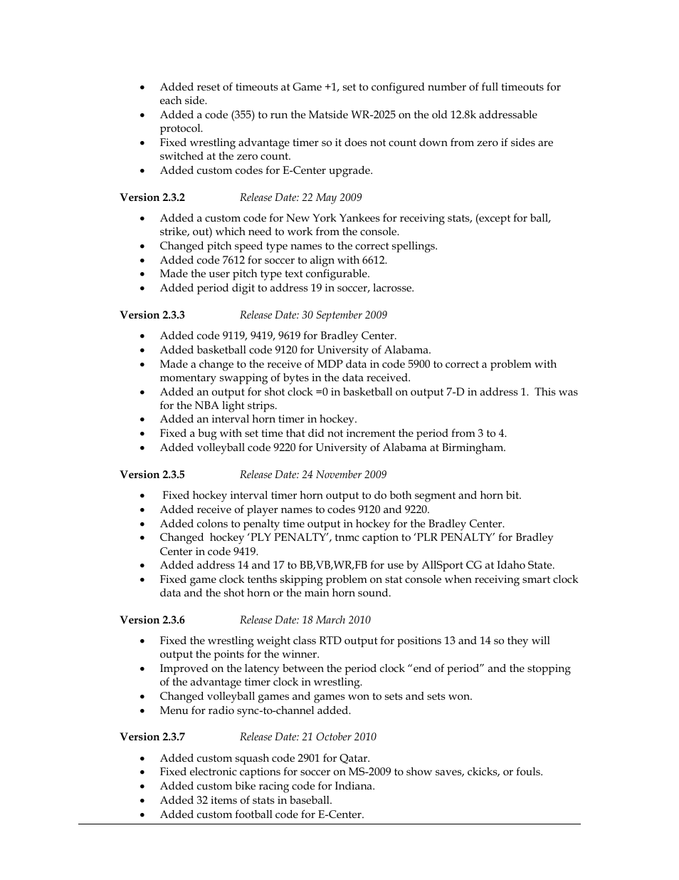Daktronics All Sport 5000 Series Operation Manual User Manual | Page 404 / 410