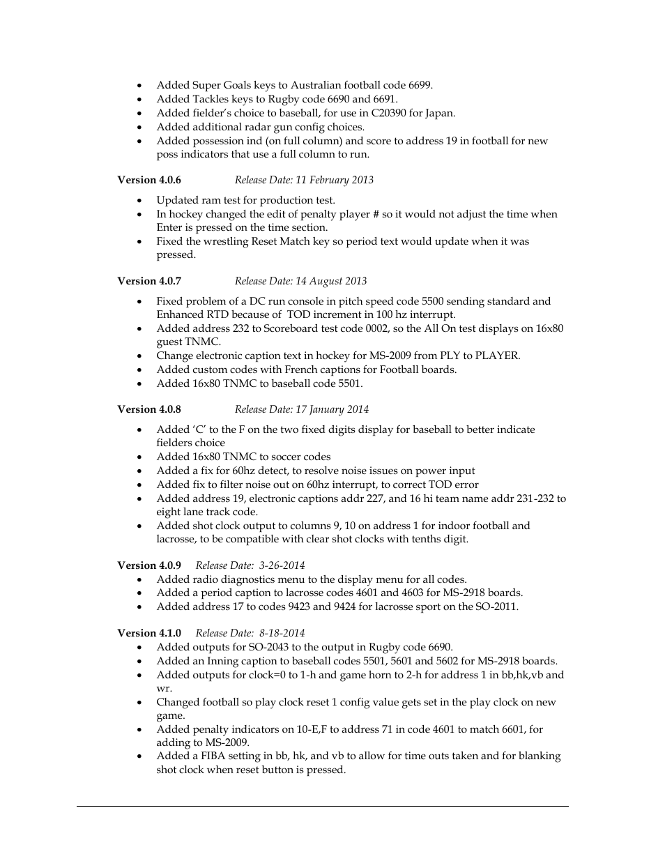 Daktronics All Sport 5000 Series Operation Manual User Manual | Page 406 / 410