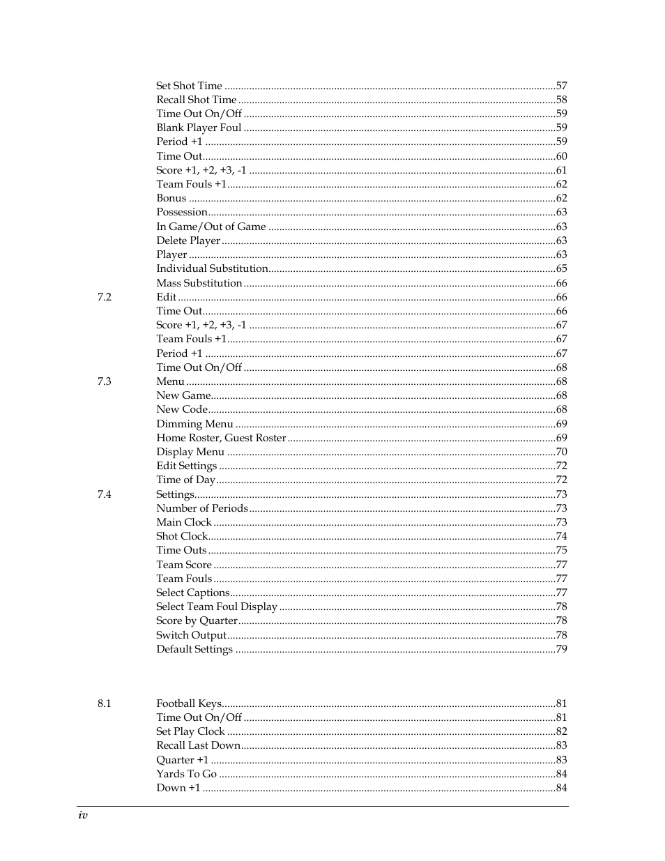 Daktronics All Sport 5000 Series Operation Manual User Manual | Page 6 / 410