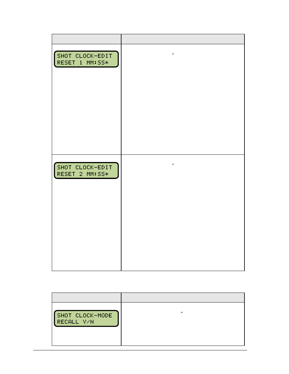 Recall shot time | Daktronics All Sport 5000 Series Operation Manual User Manual | Page 76 / 410