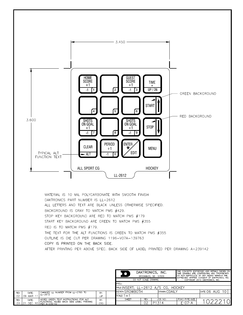 Daktronics All Sport CG User Manual | Page 35 / 44