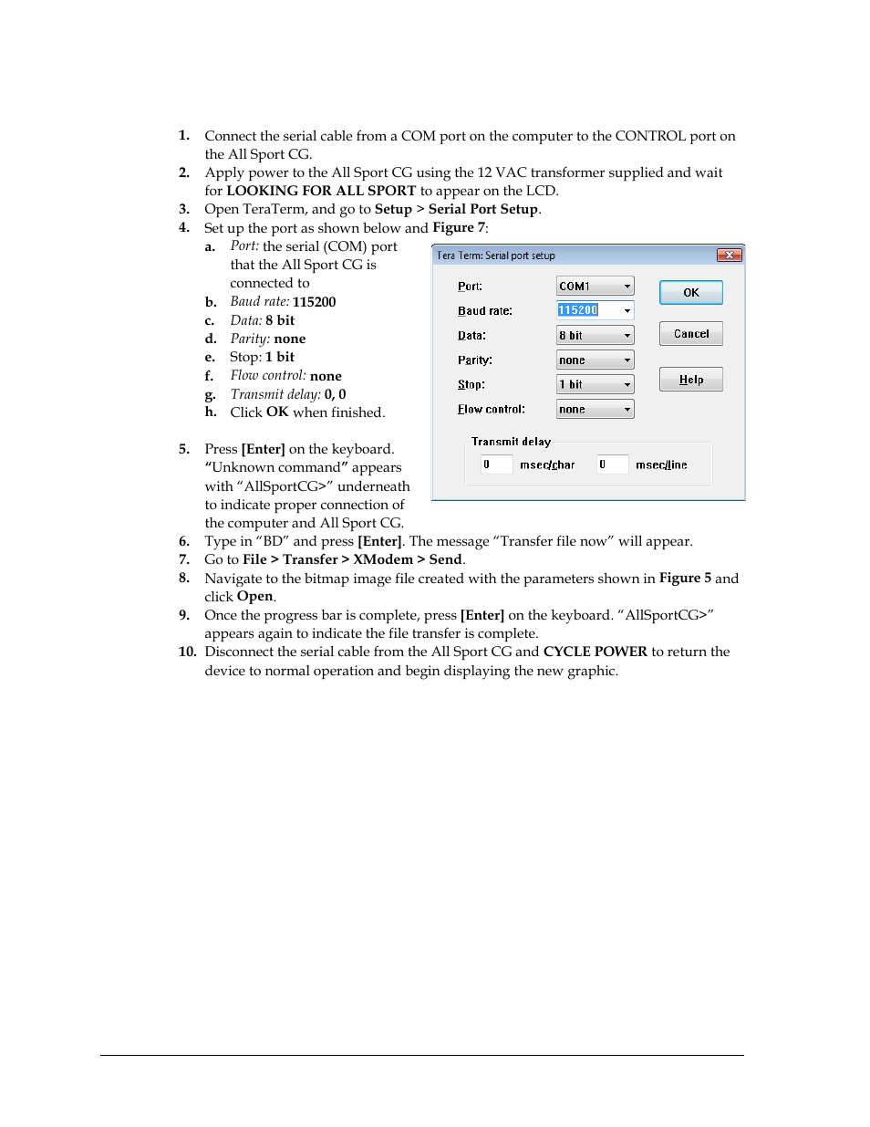 Daktronics All Sport CG User Manual | Page 40 / 44