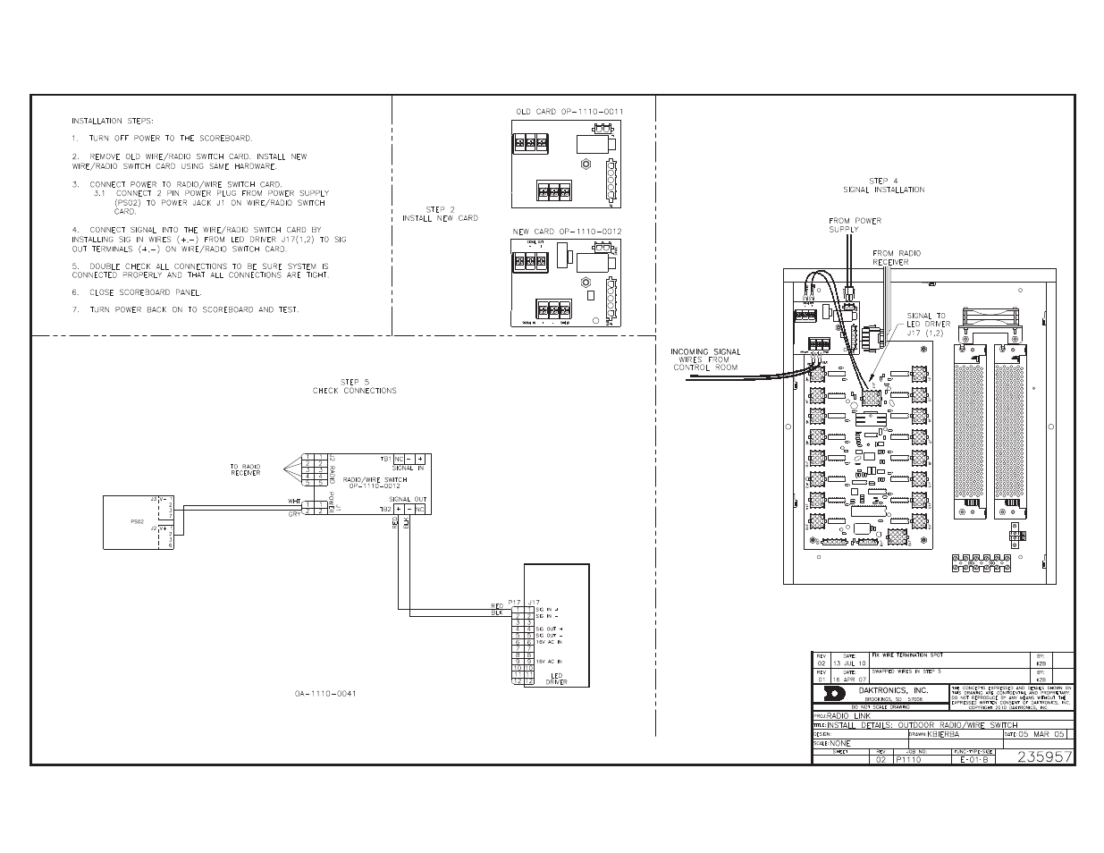 Daktronics Gen V Radio User Manual | Page 22 / 32