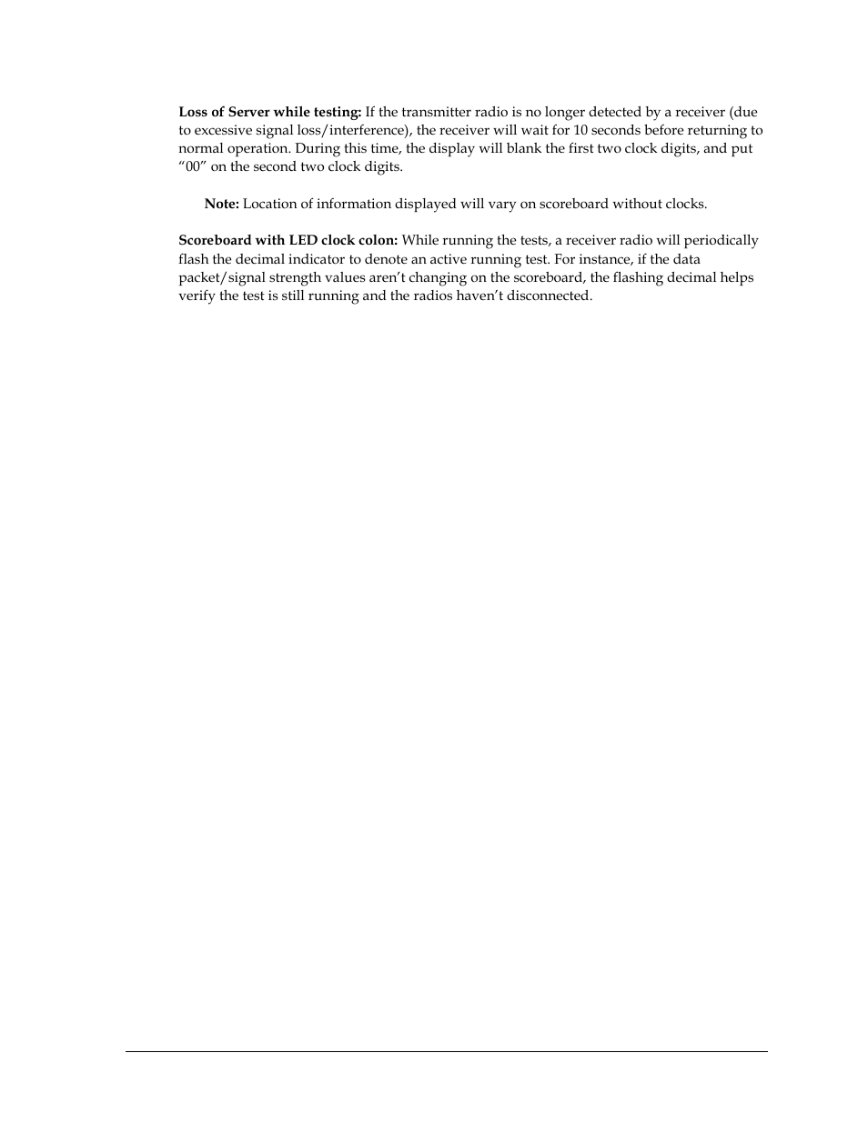 Daktronics Gen VI Radio User Manual | Page 21 / 38