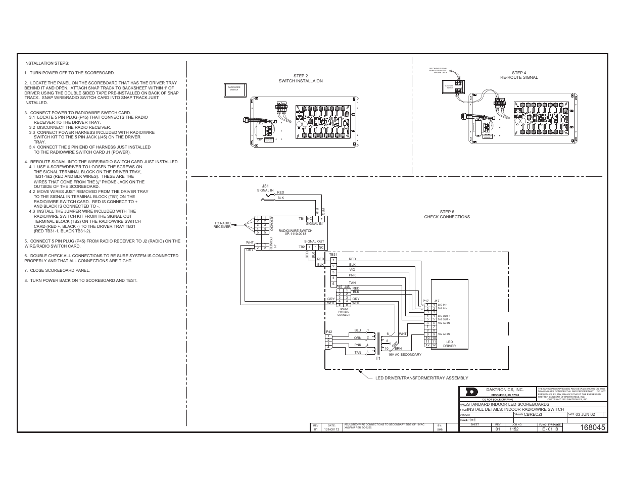 Daktronics Gen VI Radio User Manual | Page 27 / 38