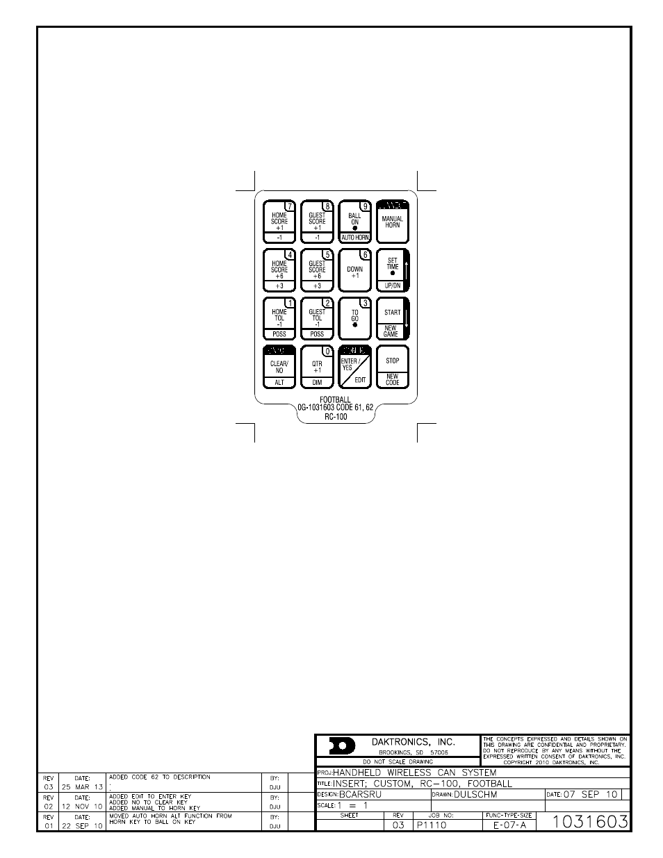 Daktronics Remote Control System RC-100 User Manual | Page 108 / 112