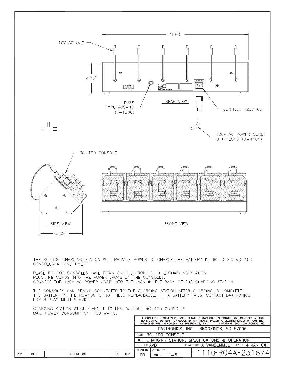 Daktronics Remote Control System RC-100 User Manual | Page 81 / 112