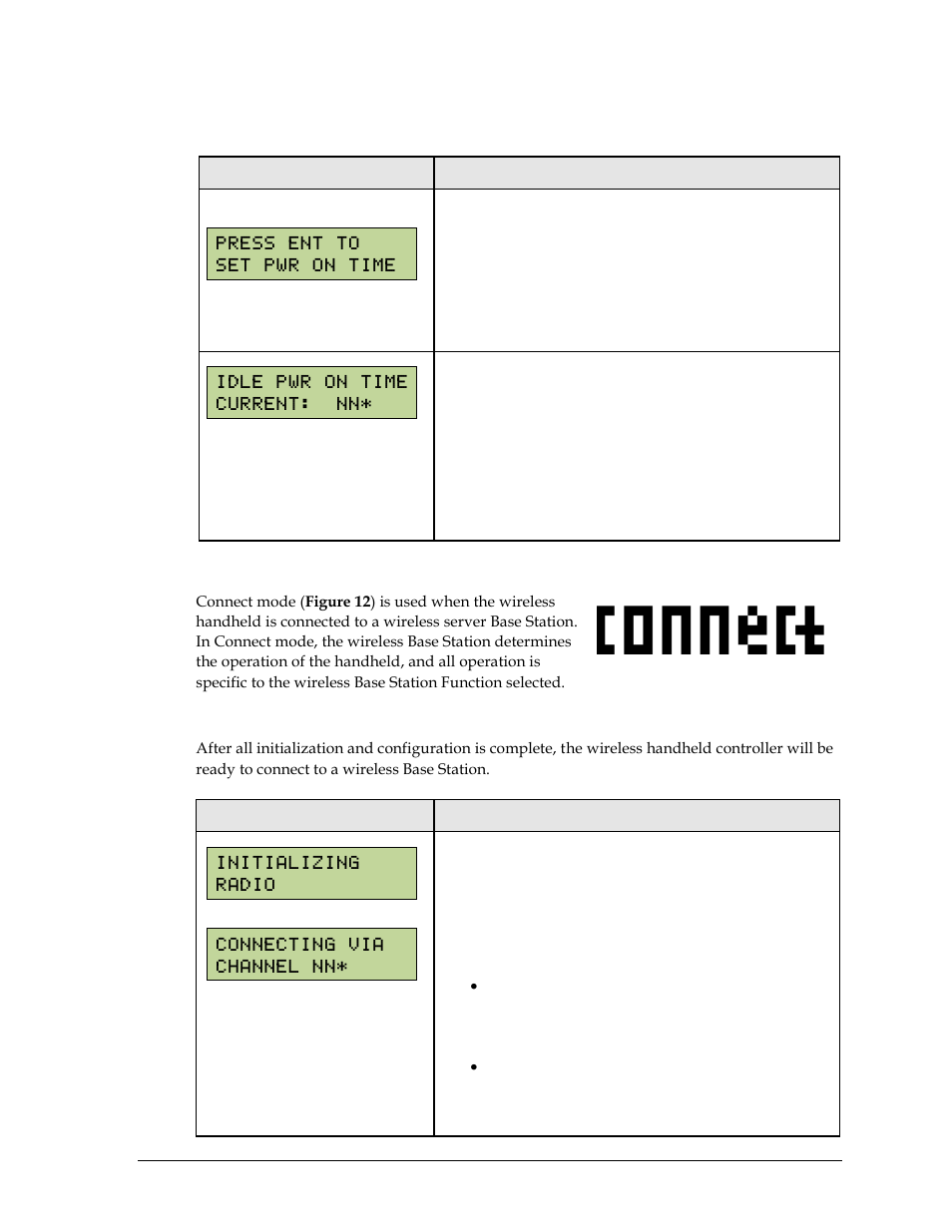 Setting power save mode, Connect mode, Switching to connect mode | Daktronics Remote Control System RC-100 User Manual | Page 23 / 54