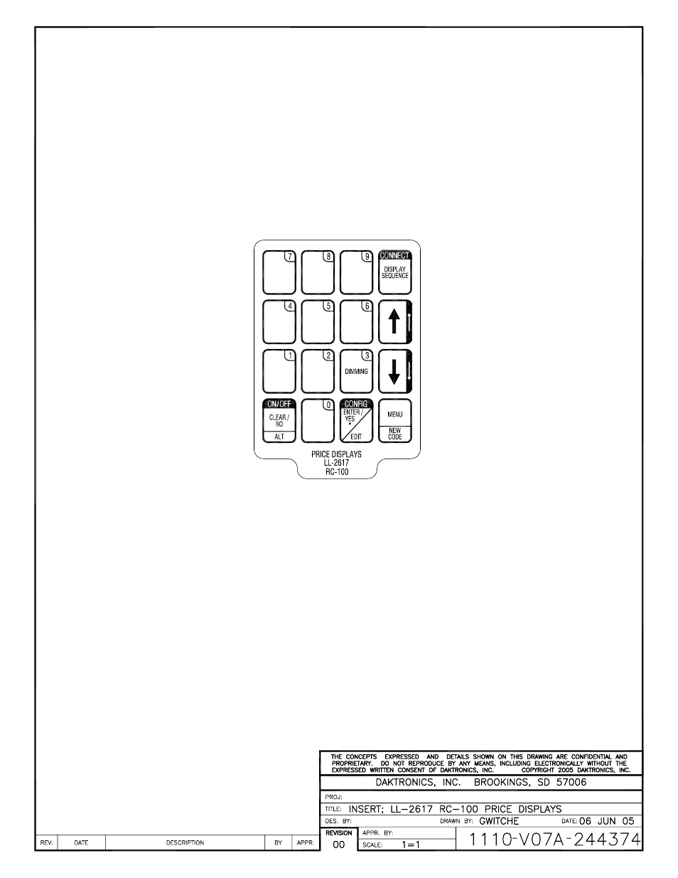 Daktronics Remote Control System RC-100 User Manual | Page 47 / 54