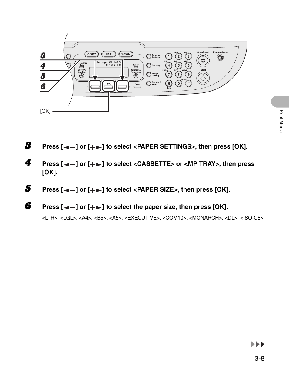 Canon IMAGECLASS MF3200 User Manual | Page 52 / 161