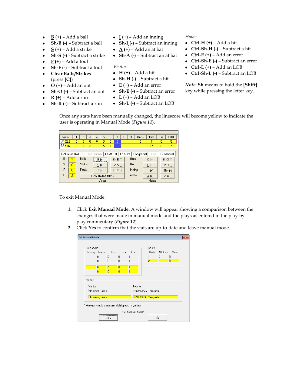 Daktronics DakStats Baseball Software User Manual | Page 11 / 31