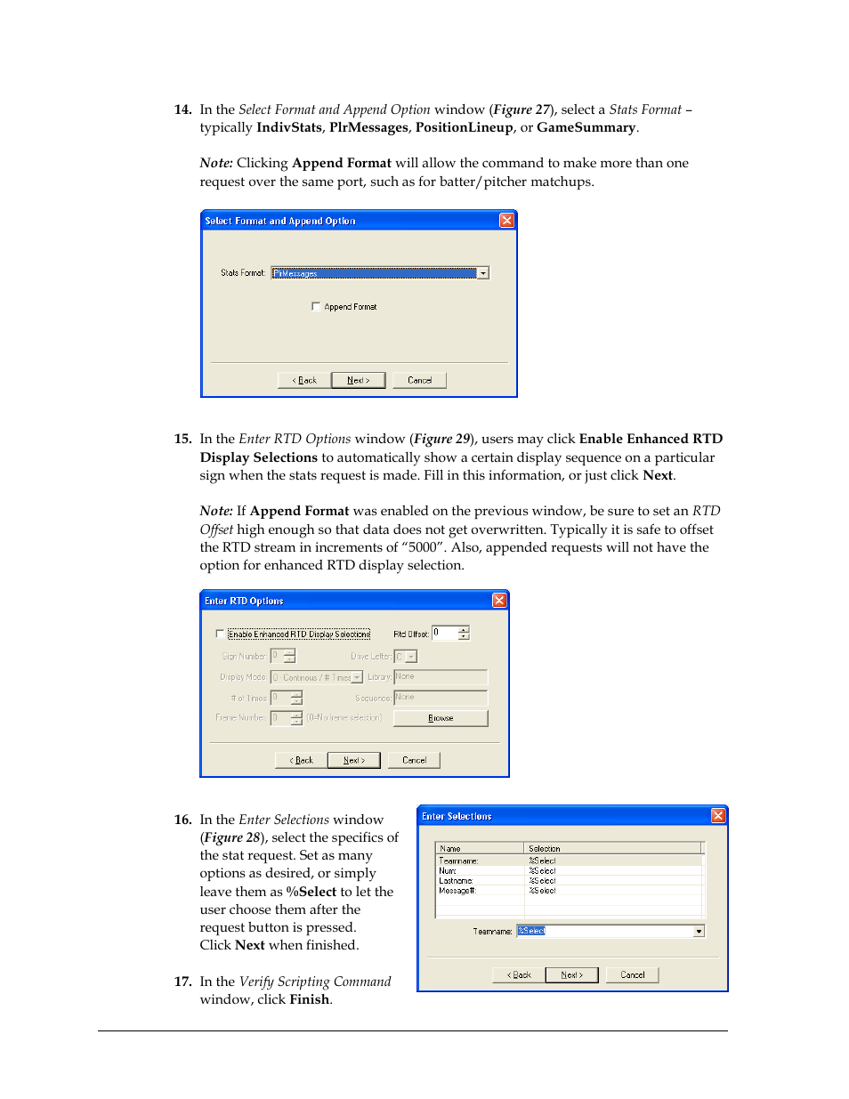 Daktronics DakStats Baseball Software User Manual | Page 20 / 31