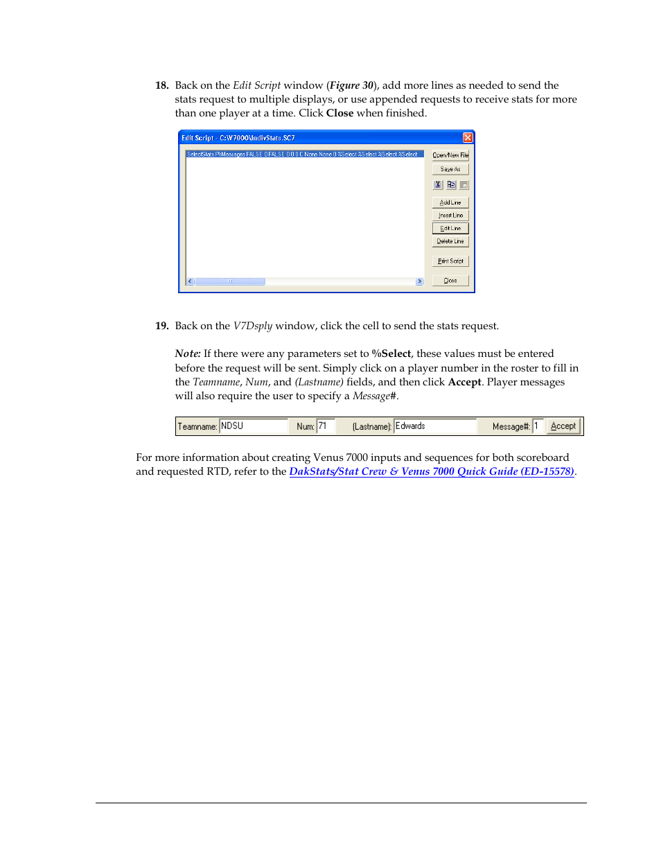 Daktronics DakStats Baseball Software User Manual | Page 21 / 31