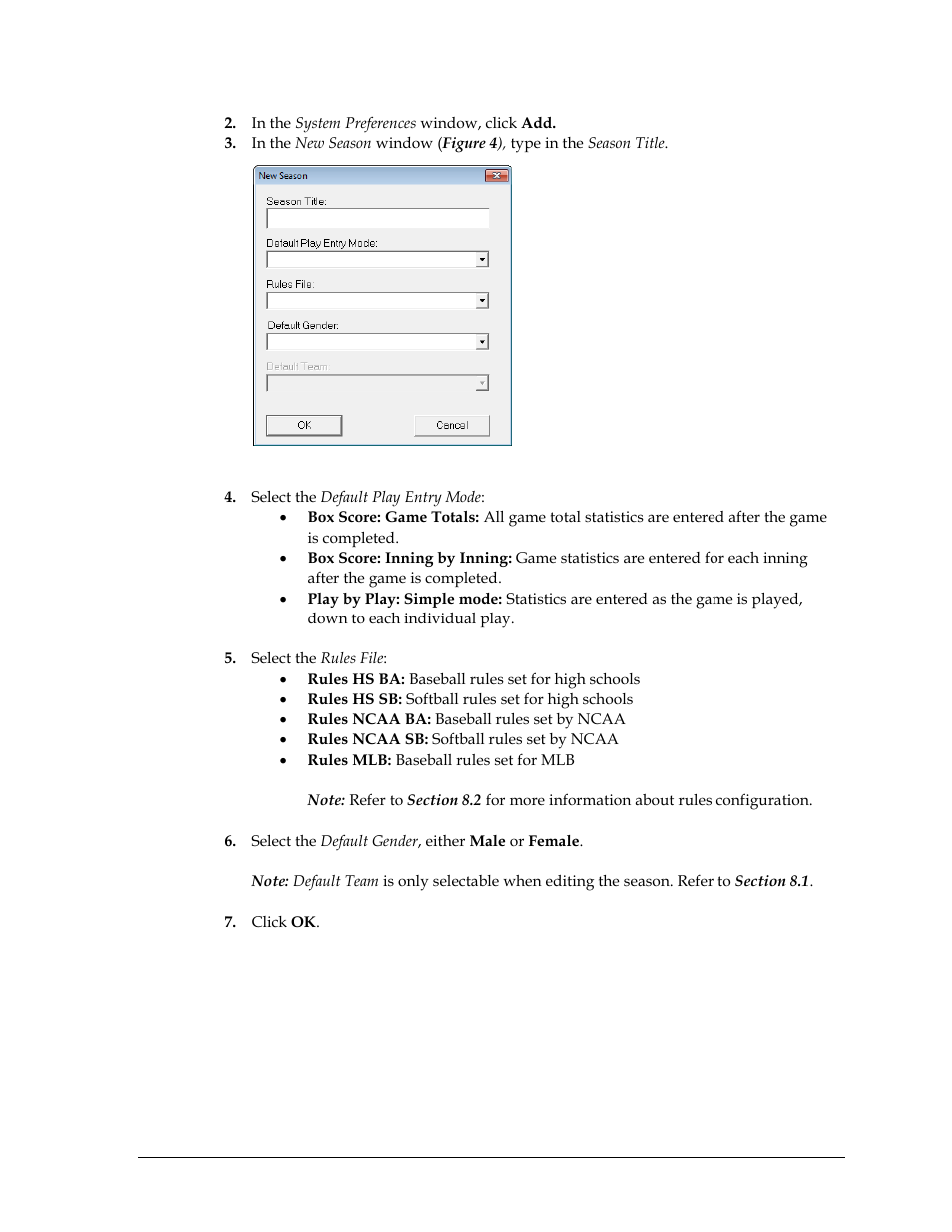Daktronics DakStats Baseball Software User Manual | Page 13 / 73