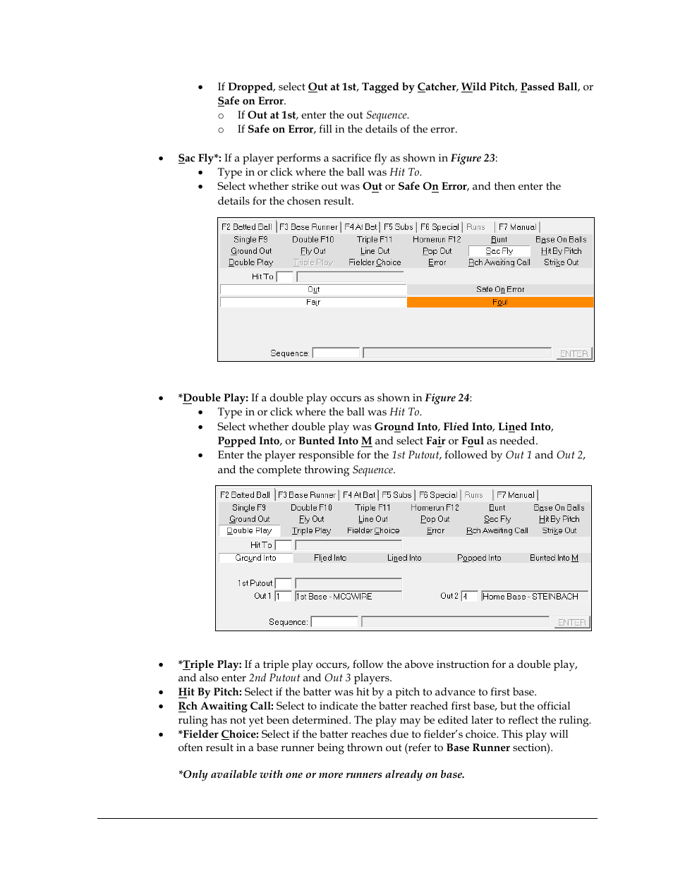 Daktronics DakStats Baseball Software User Manual | Page 27 / 73