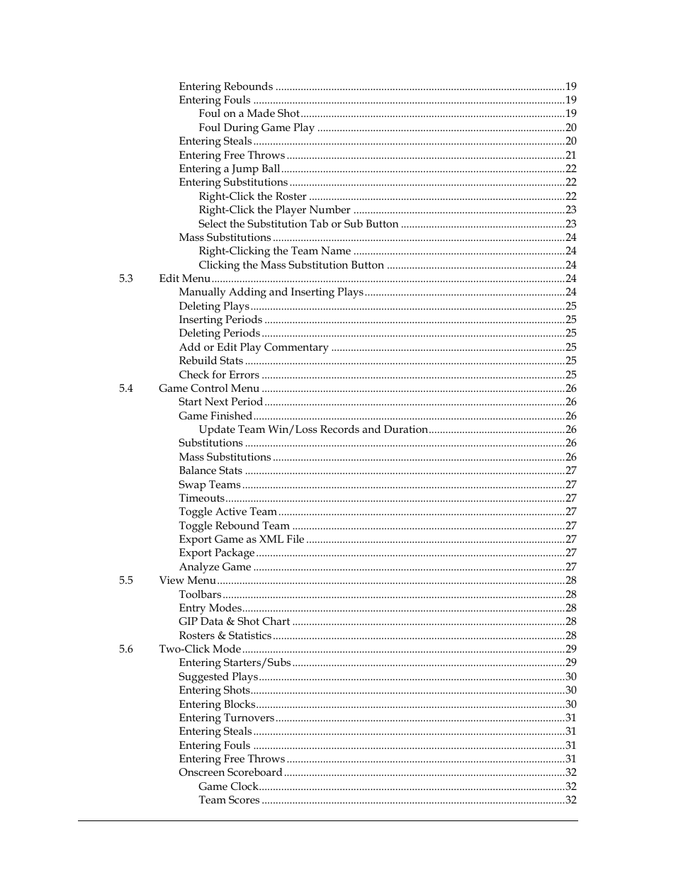 Daktronics DakStats Basketball User Manual | Page 4 / 89