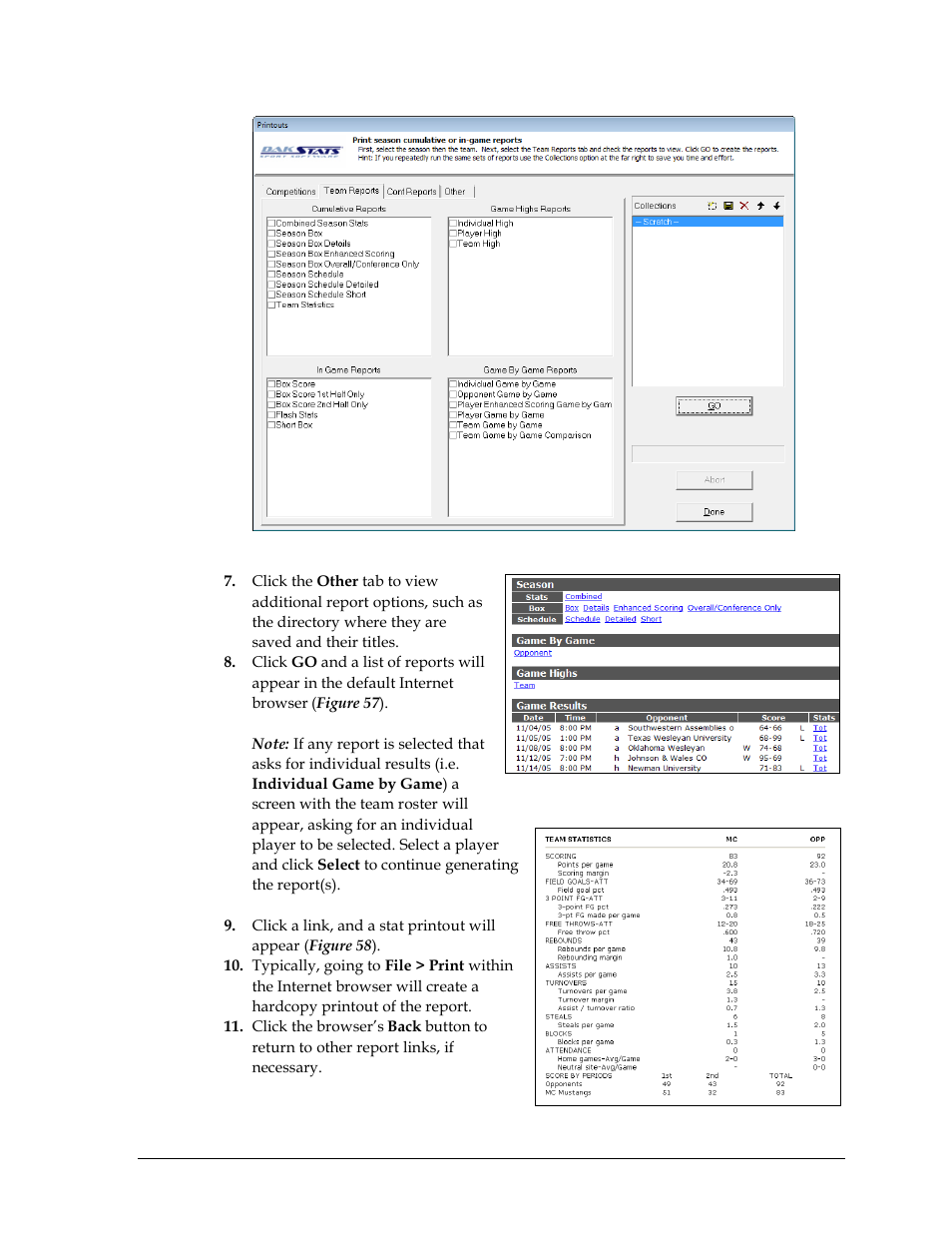 Daktronics DakStats Basketball User Manual | Page 47 / 89