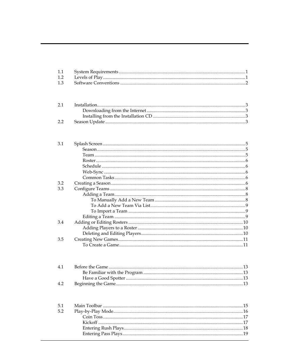 Daktronics DakStats Football User Manual | Page 3 / 77