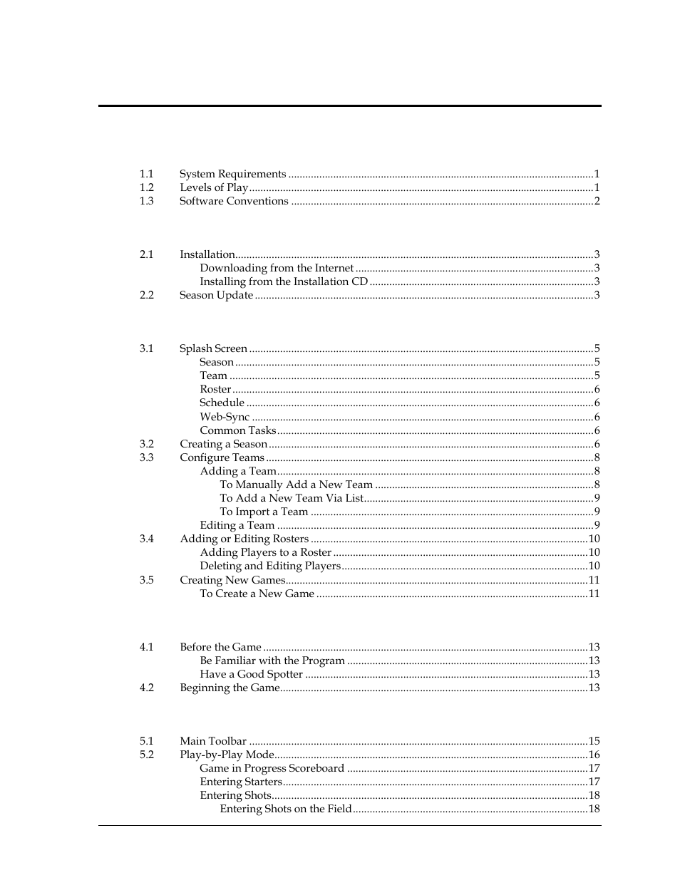 Daktronics DakStats Soccer User Manual | Page 3 / 65