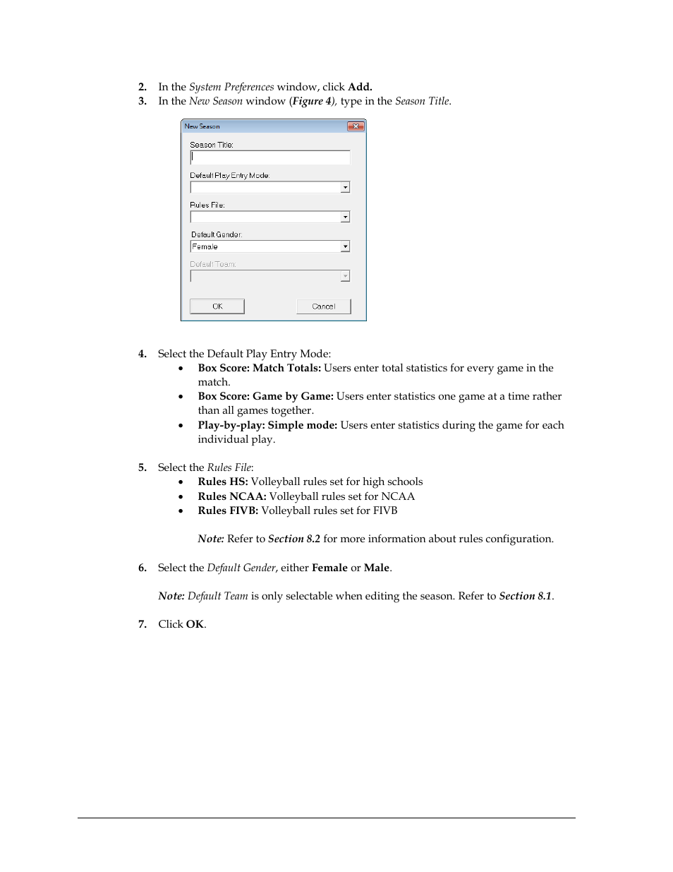 Daktronics DakStats Volleyball User Manual | Page 12 / 67